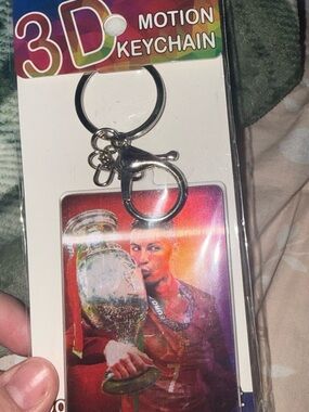 Cristiano Ronaldo 3D Motion Keychain